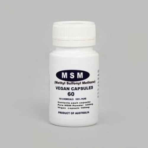 60 MSM Vegan Capsules